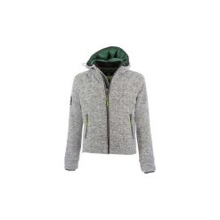 Kurtki krótkie Superdry STORM QUILTED ZIP HOODED. Szare kurtki męskie Superdry, m, bez wzorów, krótkie, bez kaptura. Za 441,30 zł.