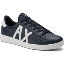 Sneakersy ARMANI EXCHANGE - XUX016 XCC54 D813 Navy/White. Niebieskie sneakersy męskie Armani Exchange, bez zapięcia. Za 559,00 zł.