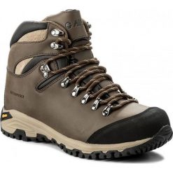 Buty trekkingowe męskie: Hi-tec Buty męskie Sajama brown/black/sand r. 45