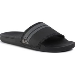 Klapki QUIKSILVER - AQYL100867 Xkks. Czarne klapki męskie Quiksilver, bez wzorów, z tworzywa sztucznego. Za 149,00 zł.