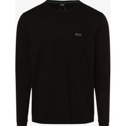 BOSS Athleisure - Męska koszulka z długim rękawem – Togn, czarny. Czarne koszulki męskie BOSS Athleisure, xxl, z nadrukiem, bez kołnierzyka, z długim rękawem, długie. Za 149,95 zł.