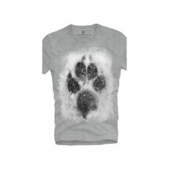 T-shirt UNDERWORLD Ring spun cotton Łapa. Czarne t-shirty męskie Underworld, s, z nadrukiem, z bawełny, bez kołnierzyka. Za 69,99 zł.
