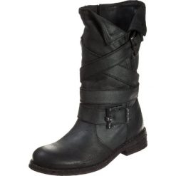 Buty zimowe damskie: Felmini GREDO Kowbojki i Buty motocyklowe zenia black