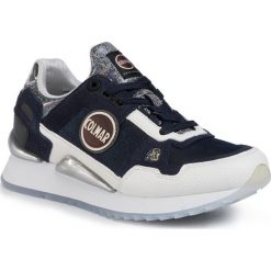 Sneakersy COLMAR - Tyler Galax 147 Navy/Silver. Niebieskie półbuty damskie Colmar, z zamszu. W wyprzedaży za 409,00 zł.