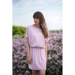 Sukienki: Sukienka kimono brudny róż