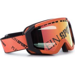 Gogle PLEIN SPORT - Goggles MEG0003 STE003N Orange/Grey/Fume/Nk TDWK. Pomarańczowe okulary przeciwsłoneczne damskie Plein Sport, sportowe. W wyprzedaży za 499,00 zł.