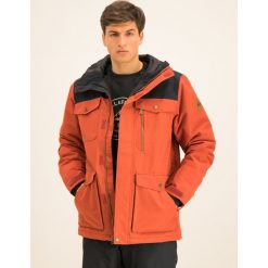 Kurtka snowboardowa Quiksilver Raft EQYTJ03227. Czerwone kurtki sportowe męskie Quiksilver, xl, bez wzorów, z poliesteru, bez kaptura, narciarskie. W wyprzedaży za 679,00 zł.