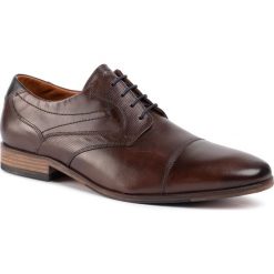 Półbuty SALAMANDER - Steen 31-57413-07 Brown. Pomarańczowe buty wizytowe męskie Salamander, ze skóry, bez zapięcia. W wyprzedaży za 309,00 zł.