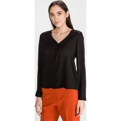 Vero Moda Emma Bluzka Czarny. Czarne bluzki damskie Vero Moda, xs, w koronkowe wzory, z poliesteru, bez kołnierzyka, bez rękawów. Za 131,95 zł.