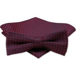 Modna Mucha Męska - Alties MUALTS0272. Niebieskie muszki męskie Alties, na imprezę, w paski, eleganckie. Za 39,00 zł.