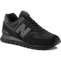 Sneakersy NEW BALANCE - ML574ETE Czarny. Czarne sneakersy męskie marki New Balance, na co dzień, bez wzorów, ze skóry, bez zapięcia. Za 349,99 zł.