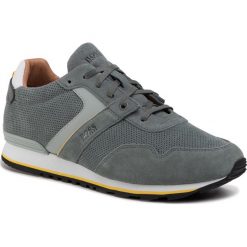 Sneakersy BOSS - Parkour 50428495 10225825 01 Medium Grey 037. Zielone sneakersy męskie Boss, na co dzień, bez wzorów, z zamszu, klasyczne, bez zapięcia. Za 849,00 zł.