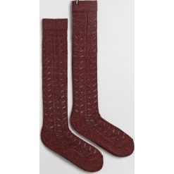 Tommy Hilfiger - Skarpetki. Brązowe skarpetki damskie TOMMY HILFIGER, z poliamidu. Za 59,90 zł.