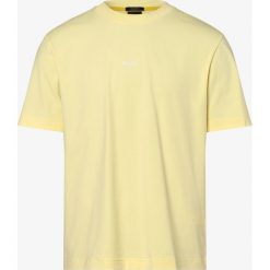 BOSS Casual - T-shirt męski – Tchup, żółty. Żółte t-shirty męskie BOSS Casual, m, bez wzorów, z bawełny, casualowe, bez kołnierzyka. Za 229,95 zł.