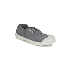 Buty Dziecko Bensimon TENNIS ELLY. Szare trampki dziewczęce Bensimon, bez wzorów, bez zapięcia. Za 101,20 zł.