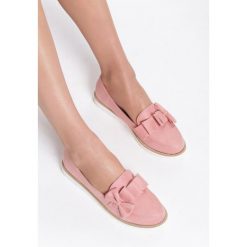 Różowe Mokasyny You Can Wear. Różowe mokasyny damskie Renee, ze skóry. Za 59,99 zł.