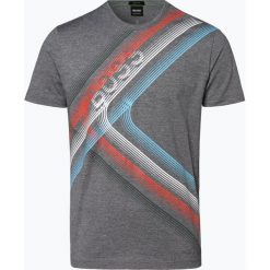BOSS Athleisure - T-shirt męski – Tee 3, szary. Szare t-shirty męskie BOSS Athleisure, xl, bez wzorów, bez kołnierzyka. Za 299,95 zł.