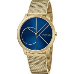 RABAT ZEGAREK CALVIN KLEIN MINIMAL K3M5155N. Szare zegarki męskie Calvin Klein, złote. W wyprzedaży za 819,00 zł.