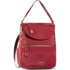 Plecak DESIGUAL - 20WAKP42 3006. Czerwone plecaki damskie Desigual, bez wzorów, ze skóry ekologicznej, klasyczne. Za 349,00 zł.