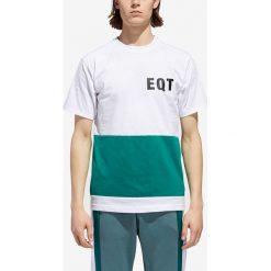 Adidas Originals EQT Koszulka Biały. Białe podkoszulki męskie adidas Originals, s, z nadrukiem, z elastanu, bez kołnierzyka, krótkie. Za 188,95 zł.