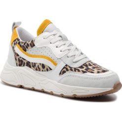 Sneakersy EVA MINGE - EM-18-06-000074 618. Brązowe półbuty damskie Eva Minge, ze skóry. Za 419,00 zł.