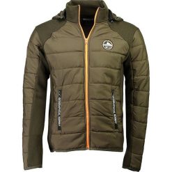 Kurtka przejściowa "Gardon" w kolorze khaki. Brązowe płaszcze przejściowe męskie Geographical Norway Men, s, bez wzorów, bez kaptura. W wyprzedaży za 137,95 zł.