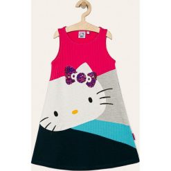 Desigual - Sukienka dziecięca 104-152 cm. Sukienki dziewczęce Desigual, z aplikacjami, z elastanu, casualowe, bez rękawów, rozkloszowane. Za 229,90 zł.