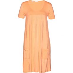 Top z kontrastowymi paskami bonprix biało-czarny. Białe bluzki damskie bonprix, w paski, z okrągłym kołnierzem. Za 34,99 zł.