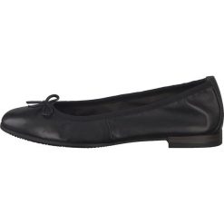 Tamaris baleriny damskie Alena 37 czarne. Czarne baleriny damskie Tamaris, bez wzorów, bez obcasa. Za 200,00 zł.