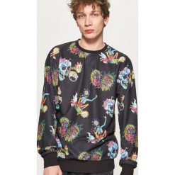Bluzy męskie: Bluza rick and morty – Czarny