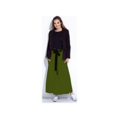 ZIELONA SPÓDNICA MAXI Z KOKARDĄ W PASIE. Zielone spódniczki damskie Bien fashion, na imprezę, s, bez wzorów, z tkaniny, eleganckie, długie, maxi, sportowe. Za 159,00 zł.