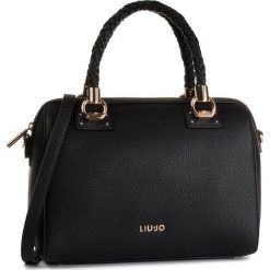 Torebka LIU JO - M Satchel A69024 E0031 Nero 22222. Czarne torebki klasyczne damskie Liu Jo, bez wzorów, ze skóry ekologicznej, klasyczne, bez dodatków. Za 649,00 zł.