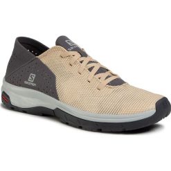 Półbuty SALOMON - Tech Lite 409858 27 M0 Safari/Vanilla Ice/Ebony. Brązowe półbuty męskie Salomon, na co dzień, bez wzorów, z tworzywa sztucznego, eleganckie, bez zapięcia. Za 349,00 zł.