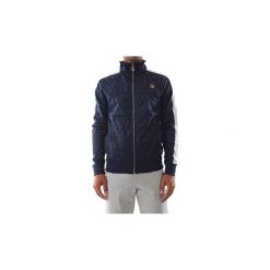 Bluzy Fila 684396 PALMER TRACK TOP. Niebieskie bluzy męskie Fila, s, bez wzorów, bez kołnierzyka, bez rękawów, bez kaptura. Za 350,87 zł.