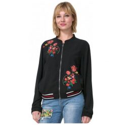 Desigual Kurtka Damska Ruidosa 36 Czarny. Czarne kurtki damskie Desigual. W wyprzedaży za 345,00 zł.