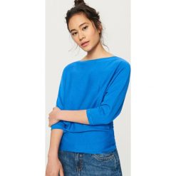 Sweter z zabudowanym dekoltem - Niebieski. Niebieskie bez kategorii marki Reserved, s. Za 59,99 zł.