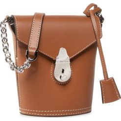 Torebka CALVIN KLEIN - Lock Bucket Micro K60K606331 GAE. Pomarańczowe listonoszki damskie Calvin Klein, bez wzorów, ze skóry ekologicznej, klasyczne, bez dodatków. W wyprzedaży za 559,00 zł.