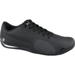 Puma BMW MS Drift Cat 5 Ultra 305882-03 48,5 Czarne. Czarne buty sportowe męskie Puma, ze skóry, bez zapięcia. W wyprzedaży za 349,99 zł.