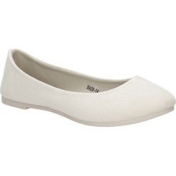 Baleriny Casu BA28-14. Szare baleriny damskie Casu, bez wzorów, bez obcasa. Za 39,99 zł.