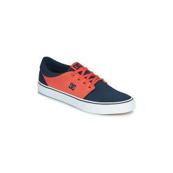 Buty DC Shoes TRASE TX. Niebieskie trampki męskie DC Shoes, bez wzorów, bez zapięcia. Za 231,20 zł.