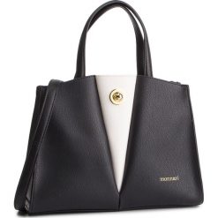 Torebka MONNARI - BAG0100-020 Black. Czarne torebki klasyczne damskie marki Monnari, ze skóry ekologicznej. W wyprzedaży za 199,00 zł.