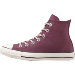 Converse CHUCK TAYLOR ALL STAR WAX LEATHER HI Tenisówki i Trampki wysokie dark sangria/malted/egret. Czerwone tenisówki damskie marki Converse, ze skóry. W wyprzedaży za 303,20 zł.