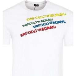T-shirt Emporio Armani Underwear. Koszulki męskie na lato, m, bez wzorów, z dzianiny, bez kołnierzyka, bez rękawów. Za 239,00 zł.