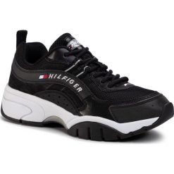 Sneakersy TOMMY JEANS - Heritage Tommy Jeans Runner EM0EM00397 Black BDS. Czarne sneakersy męskie Tommy Jeans, bez zapięcia. W wyprzedaży za 279,00 zł.