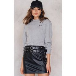 Bluzy damskie: NA-KD Trend Bluza 90's - Grey