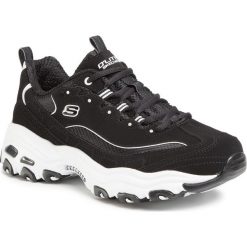 Sneakersy SKECHERS - D'lites 52675/BLK Black. Czarne sneakersy męskie Skechers, na co dzień, bez wzorów, ze skóry, eleganckie, bez zapięcia. W wyprzedaży za 259,00 zł.