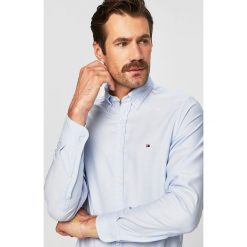 Tommy Hilfiger - Koszula. Białe koszule męskie TOMMY HILFIGER, s, bez wzorów, z bawełny, button down, z długim rękawem. Za 339,90 zł.