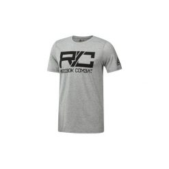 T-shirty z krótkim rękawem Reebok Sport Koszulka Combat Mark. Szare koszulki męskie Reebok Sport, s, bez wzorów, bez kołnierzyka, z krótkim rękawem, krótkie. Za 129,00 zł.