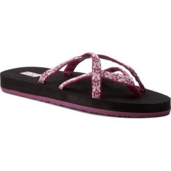 Japonki TEVA - Olowahu 6840 Hazel Magenta. Różowe klapki damskie Teva, bez wzorów, z tworzywa sztucznego, bez obcasa. W wyprzedaży za 69,00 zł.
