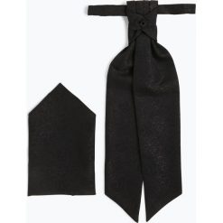 Tziacco - Męski plastron i poszetka, niebieski. Niebieskie poszetki męskie Tziacco, bez wzorów. Za 299,95 zł.